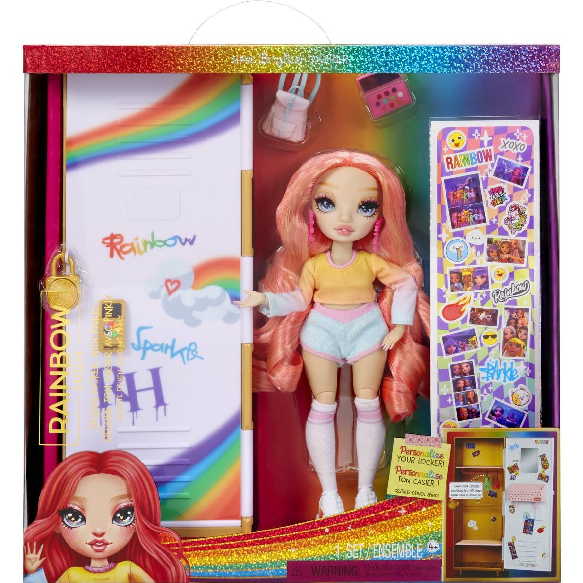 Rainbow High Skříňka s panenkou