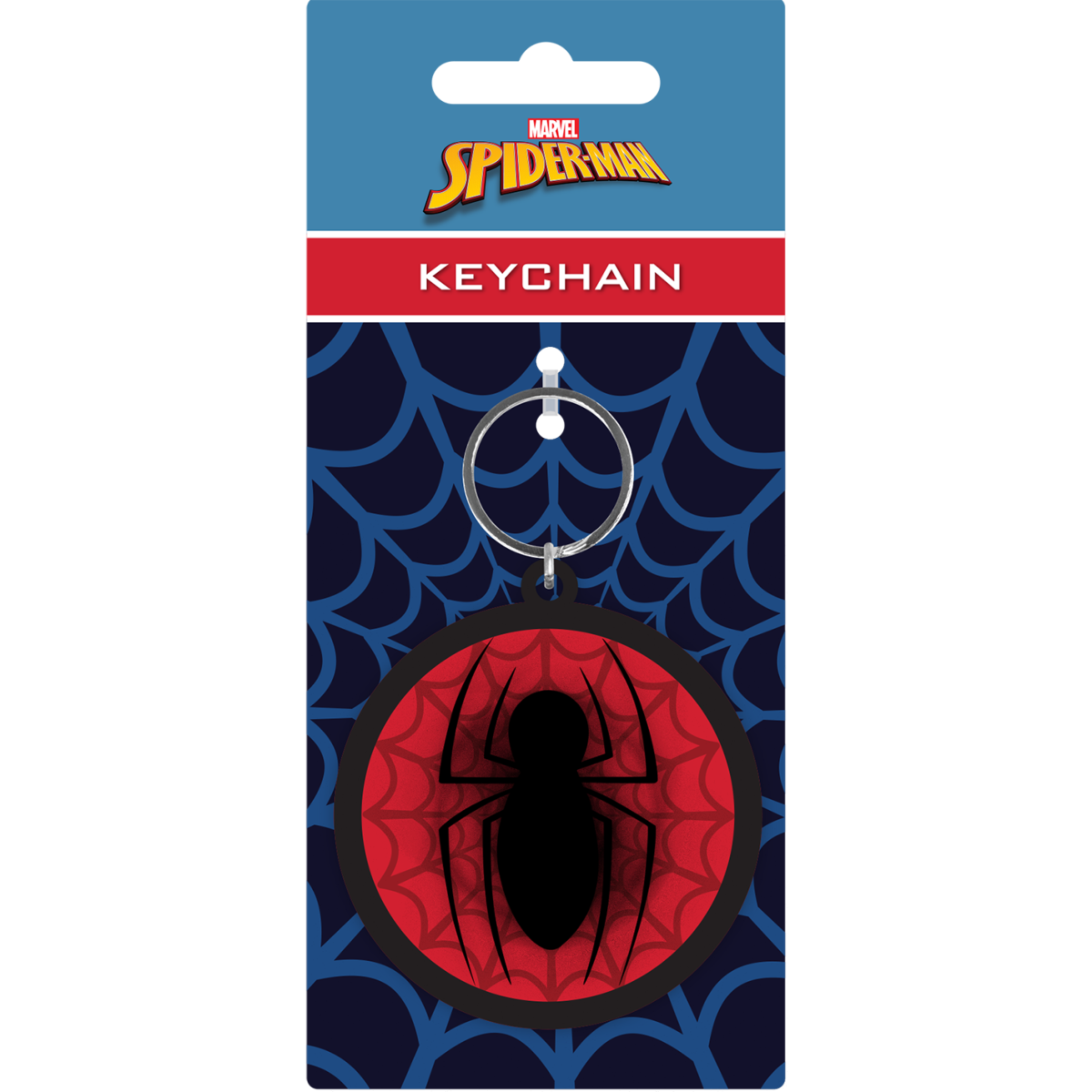 Spiderman spinner klíčenka