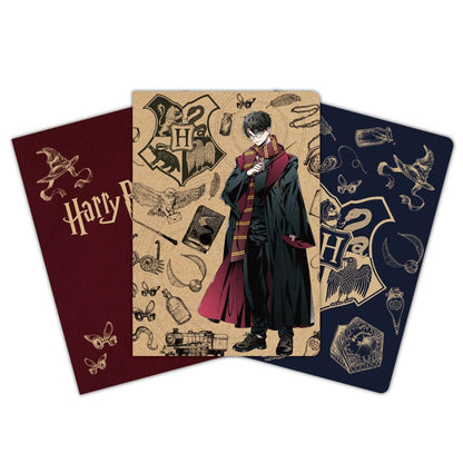 Bluesky Harry Potter Set bloků A6 Hogwarts Wizard