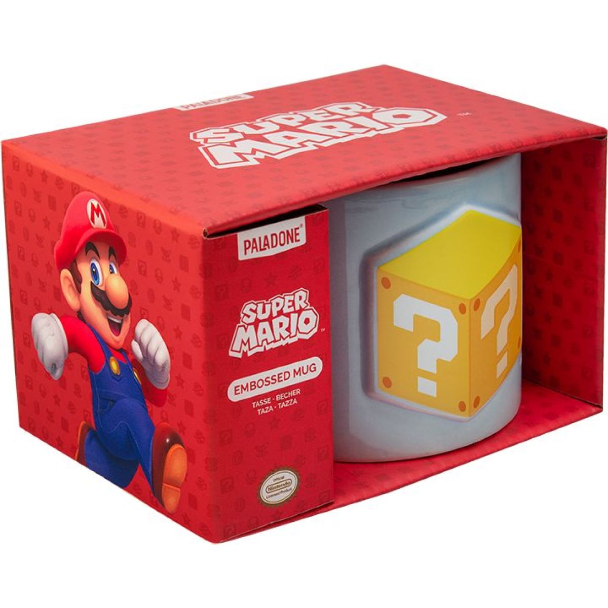 Paladone Super Mario Hrnek embosovaný