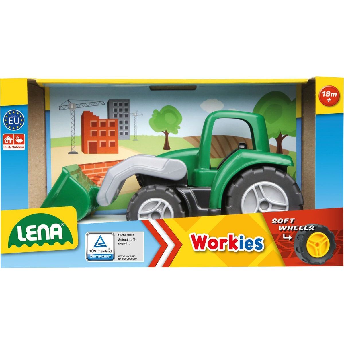 Lena 1263 Workies traktor v kartónu