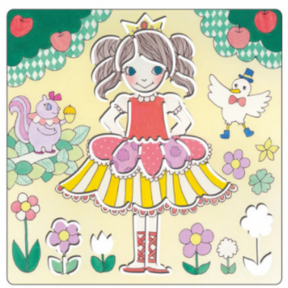 Djeco Šablony Kawaii Land