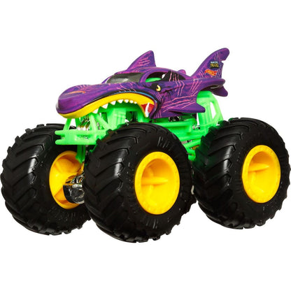 Mattel Hot Wheels Monster Trucks Color Shifters 9 cm Shark Wreak
