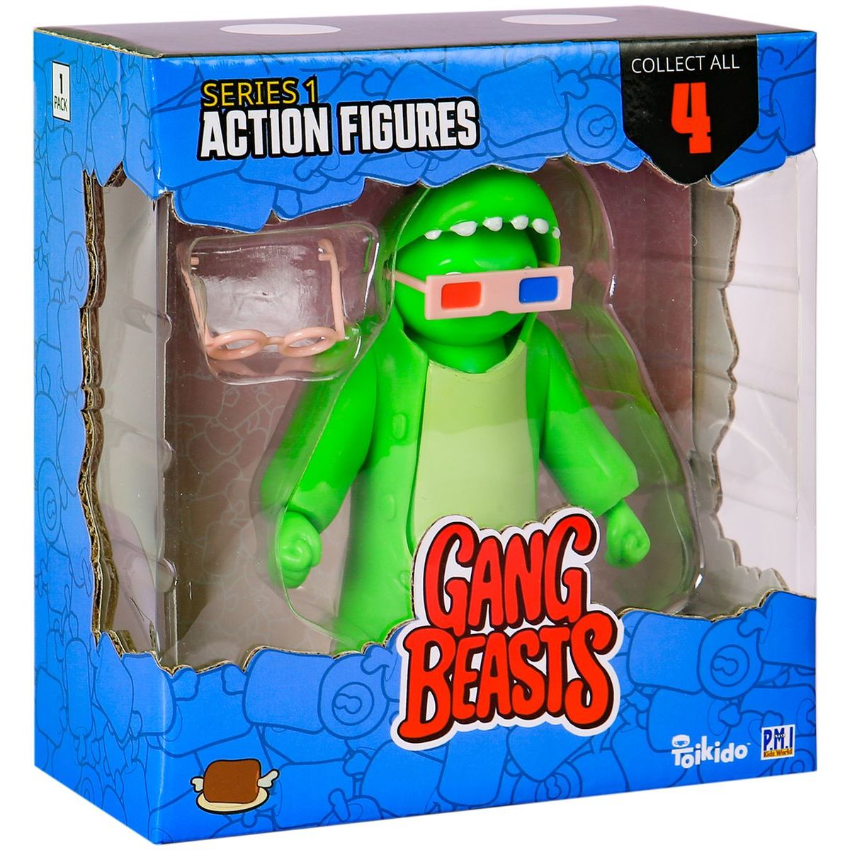 Figurka akční 11 cm Gang Beasts 1 pack série 1