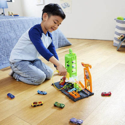 Mattel Hot Wheels City super nabíjecí stanice