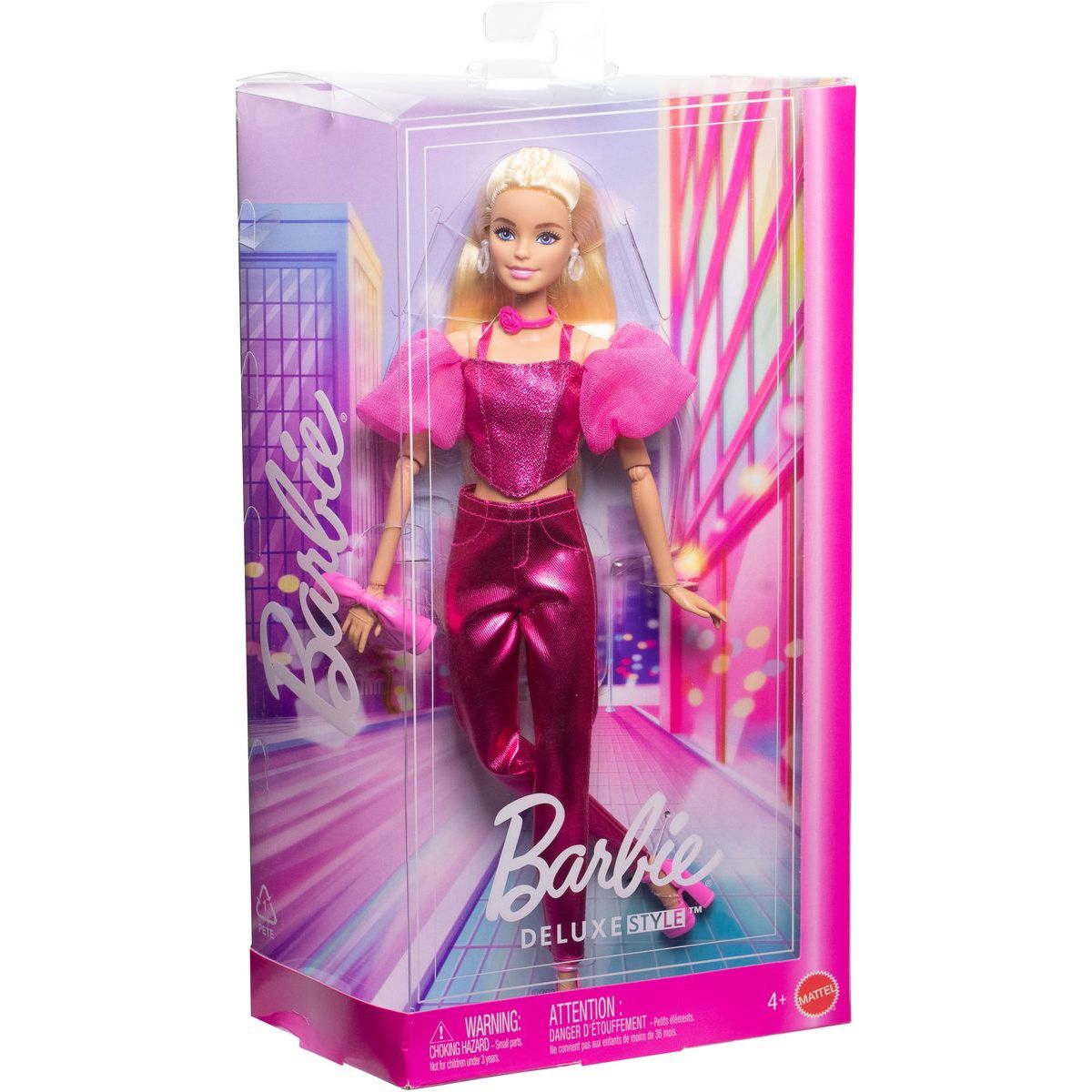 Barbie Deluxe modelka - růžový korzet