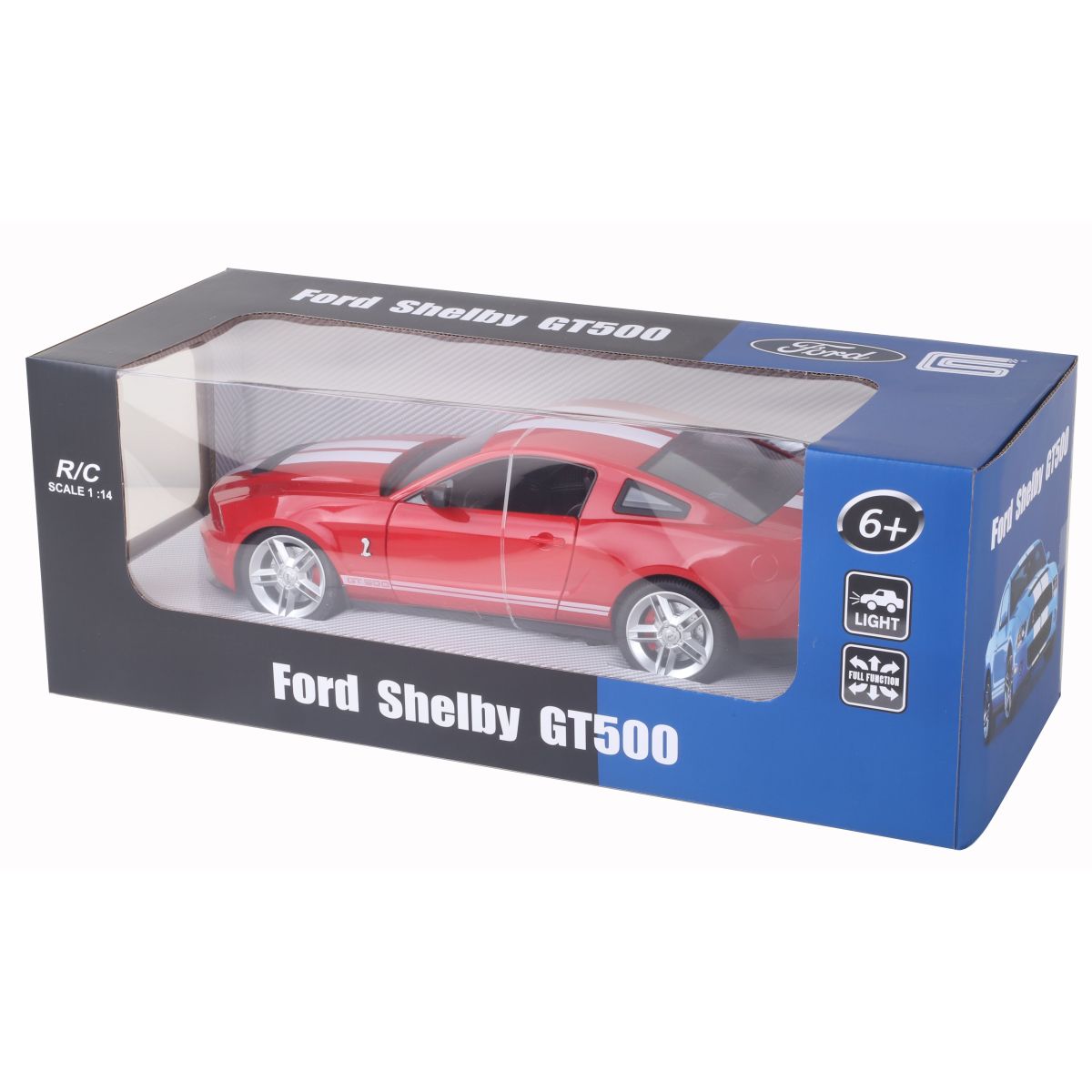 Alltoys 1:14 RC Ford Mustang červený