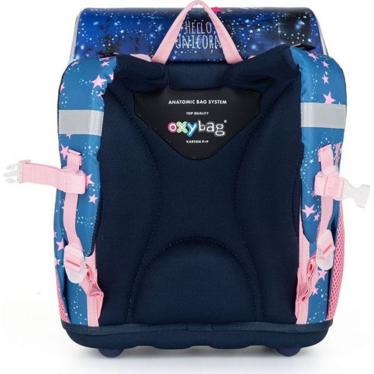 Oxybag školní set pro prvňáčky 3dílný Premium unicorn 1