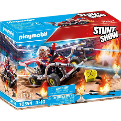 PLAYMOBIL® 70554 Kaskadérská show Požární motokára