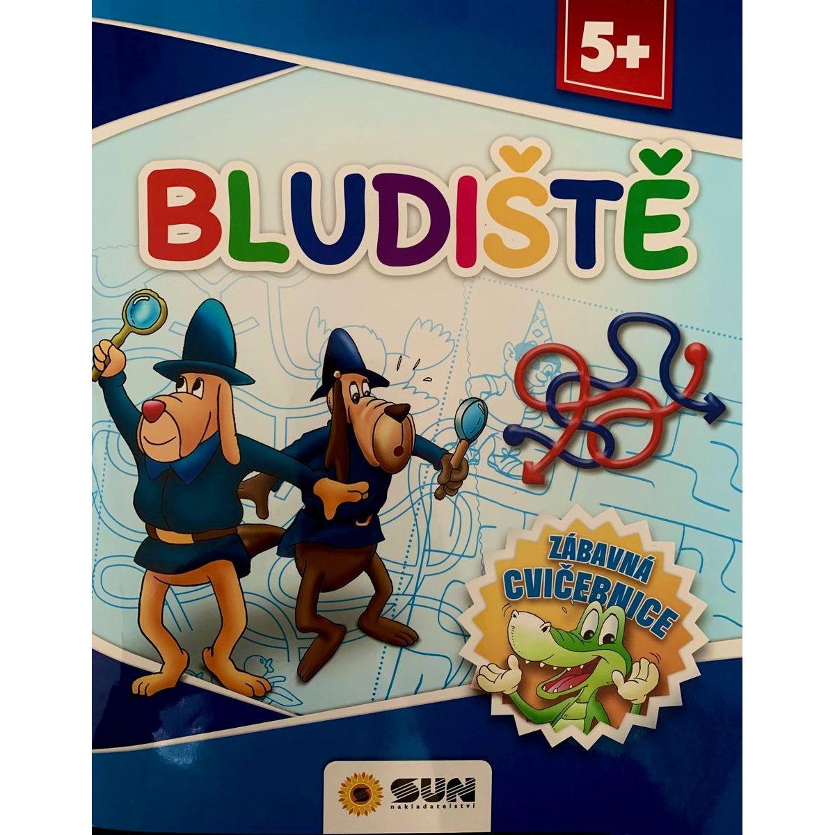 SUN Zábavná cvičebnice: Bludiště
