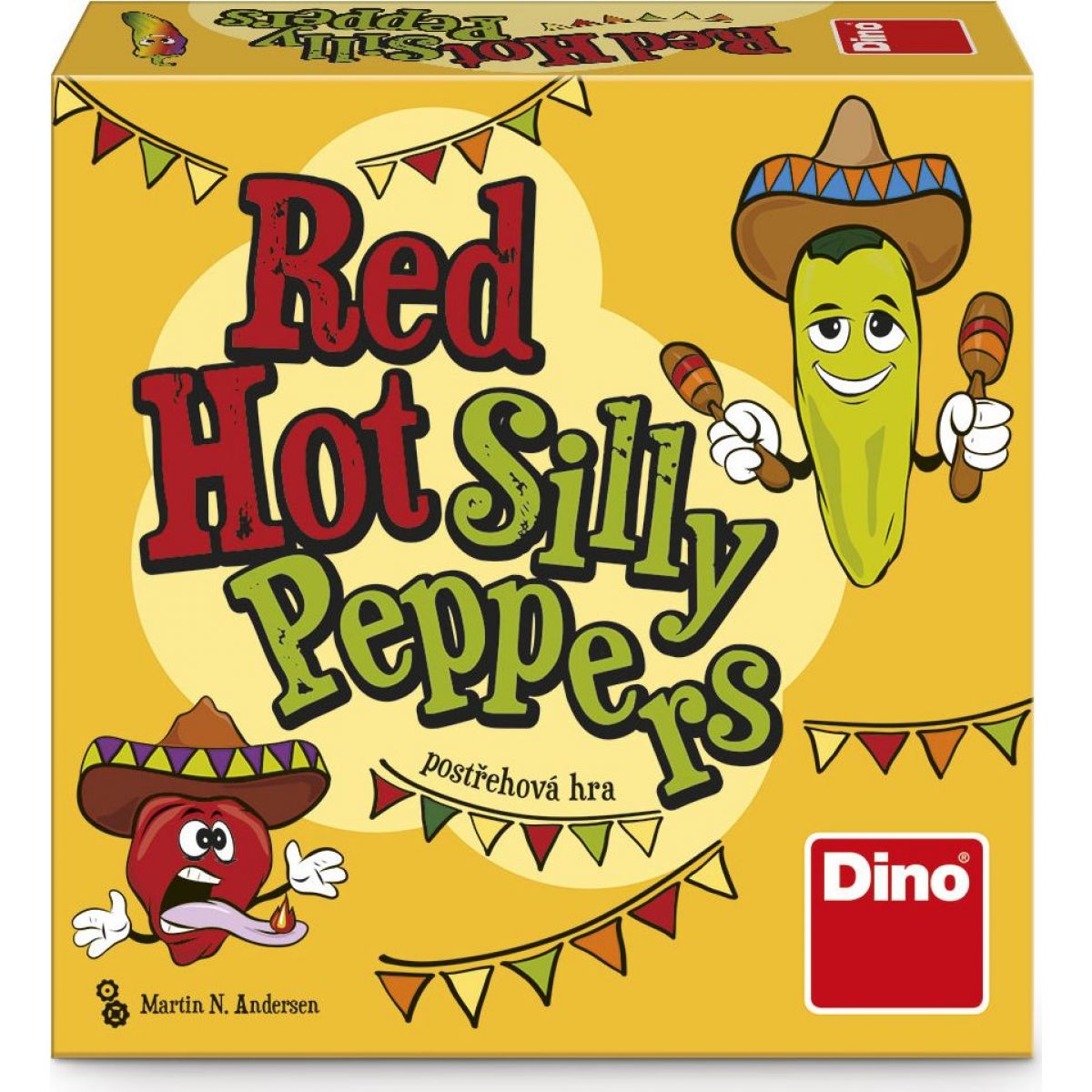 Dino Red Hot silly peppers cestovní hra