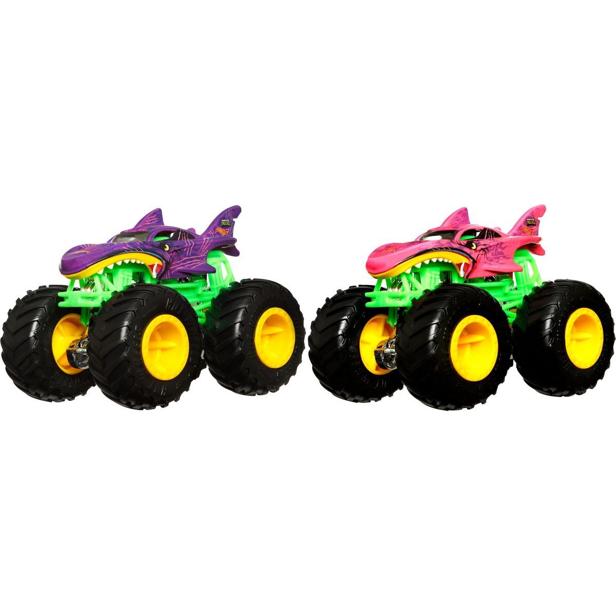 Mattel Hot Wheels Monster Trucks Color Shifters 9 cm Shark Wreak