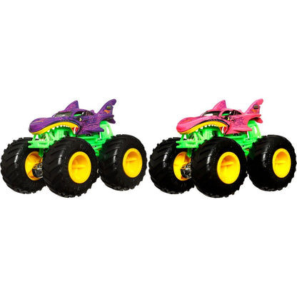 Mattel Hot Wheels Monster Trucks Color Shifters 9 cm Shark Wreak