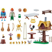 PLAYMOBIL® 71016 Asterix Trubadix a dům na stromě