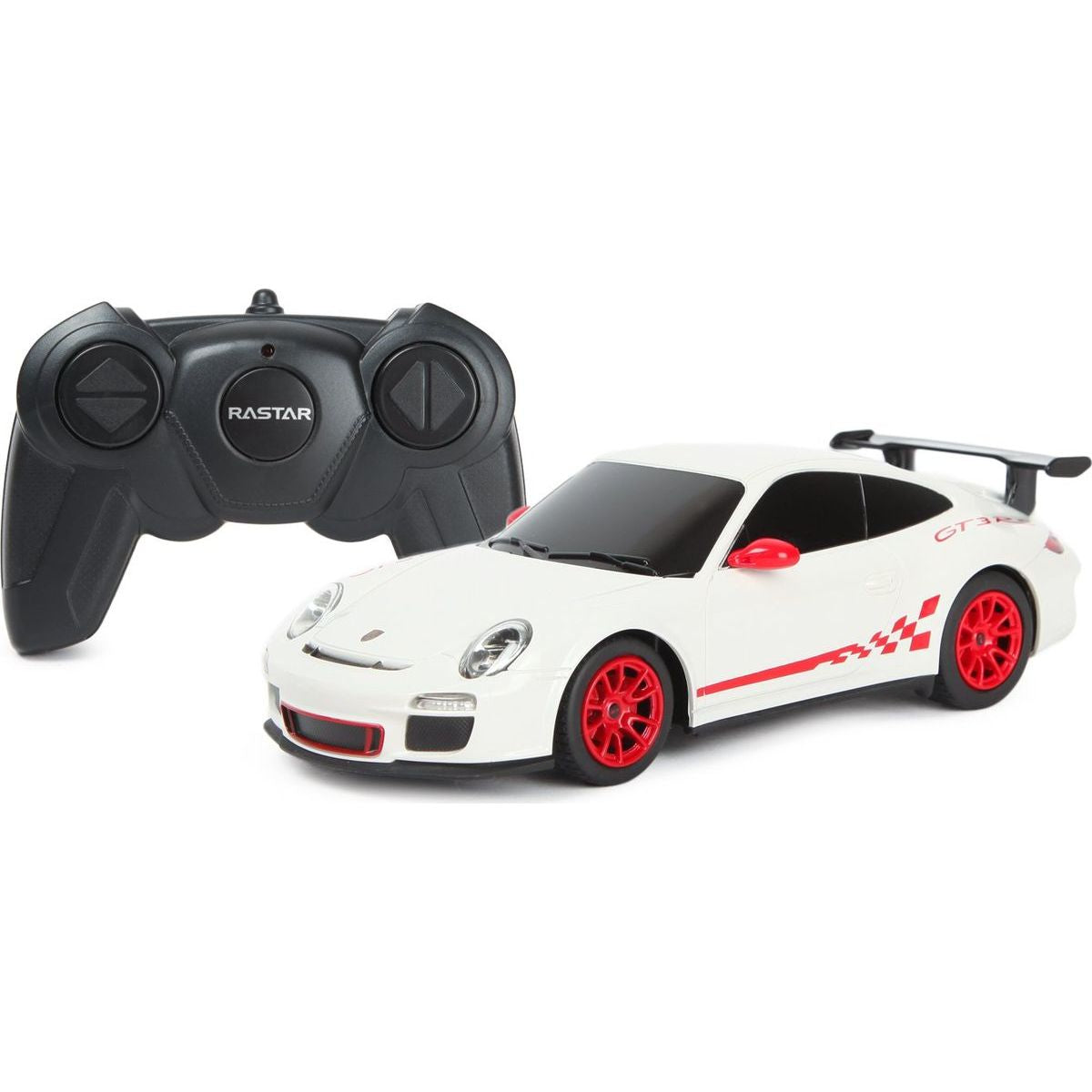 Rastar RC auto 1:24 Porsche GT3 RS bílé - Poškozený obal