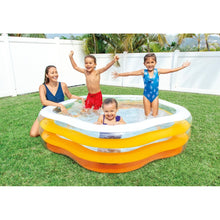 Intex 56495 Bazén barevný pětiúhelník 185x180cm
