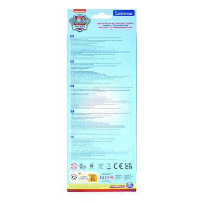 Lexibook Digitální promítací hodinky Tlapková patrola s 20 obrázky