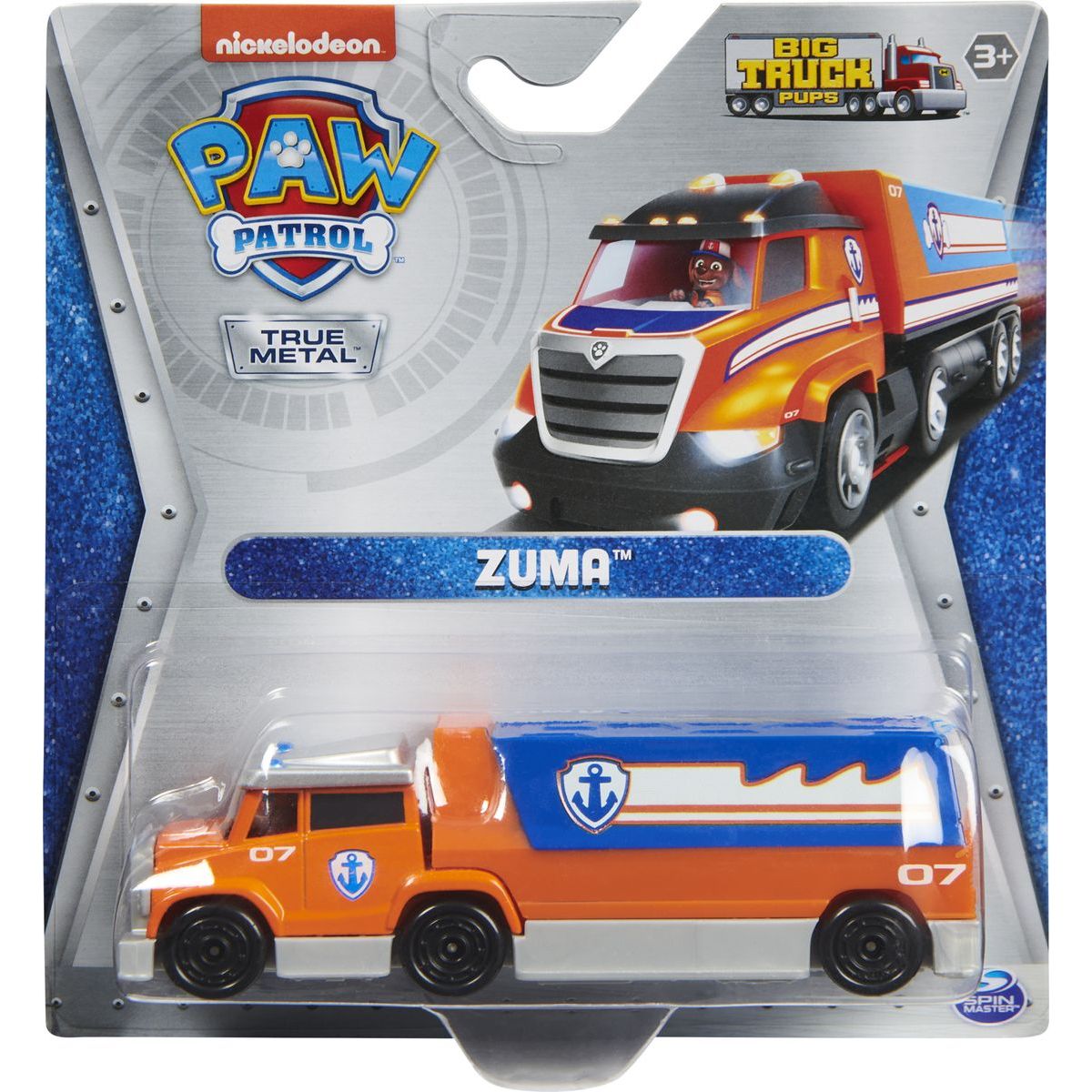 Spin Master Tlapková patrola die-cast Big trucks náklaďáky Zuma