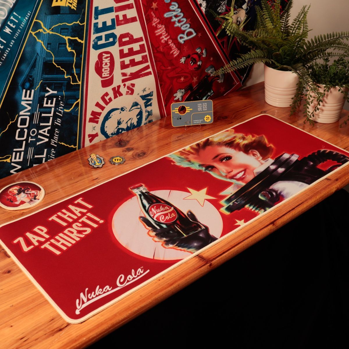 Fanatik Fallout Nuka-Cola Set herní podložka, podtácek