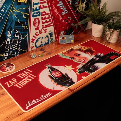 Fanatik Fallout Nuka-Cola Set herní podložka, podtácek