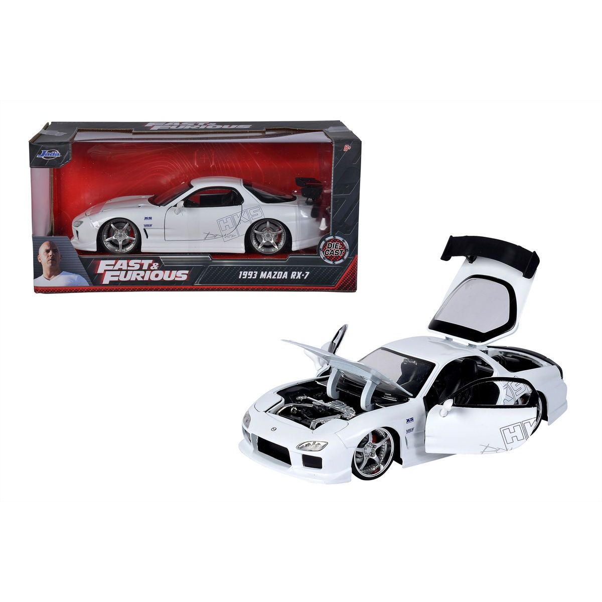 Simba Rychle a zběsile Auto Mazda RX-7 1:24