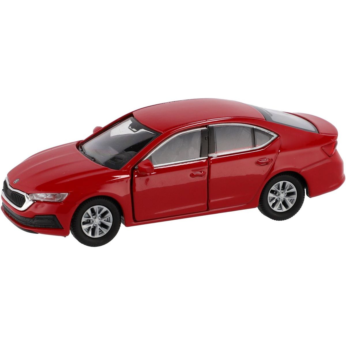 Dromader Auto Welly Škoda Octavia 11cm 1 : 34 červená