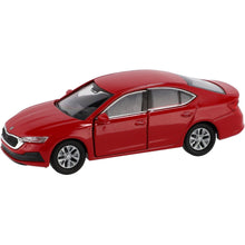 Dromader Auto Welly Škoda Octavia 11cm 1 : 34 červená