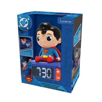 Lexibook Budík Superman se svítící figurkou