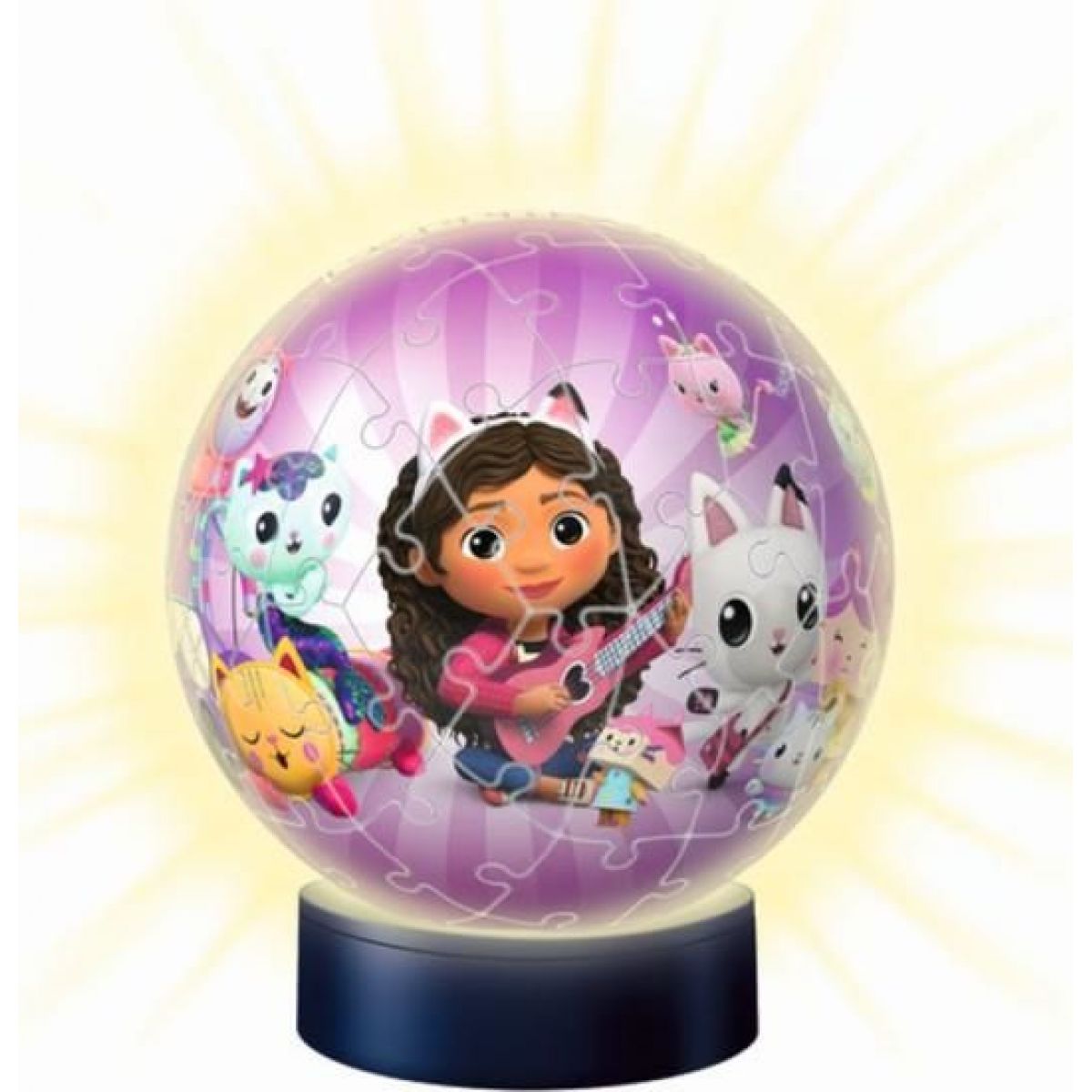 Ravensburger 115754 Puzzle Ball Gábinin kouzelný domek 72 dílků noční edice
