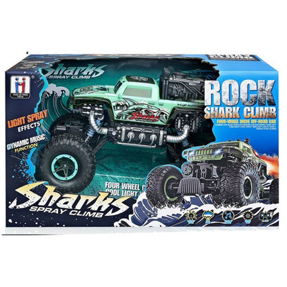 Alltoys RC auto Rock Shark zelené