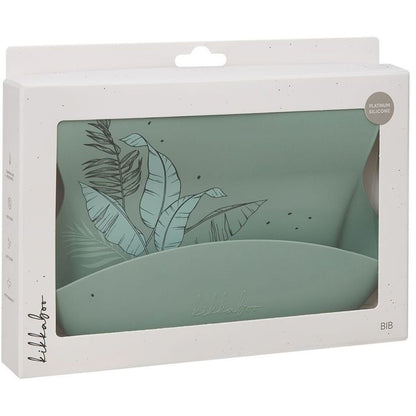 KikkaBoo Bryndák s kapsou Platinum Silicone Flora Sage