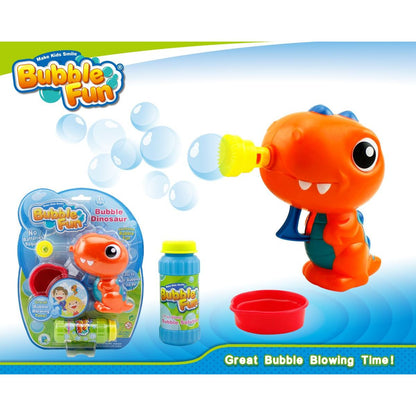 Bubble Fun Bublifuk Dinosaurus s náplní 60 ml oranžový