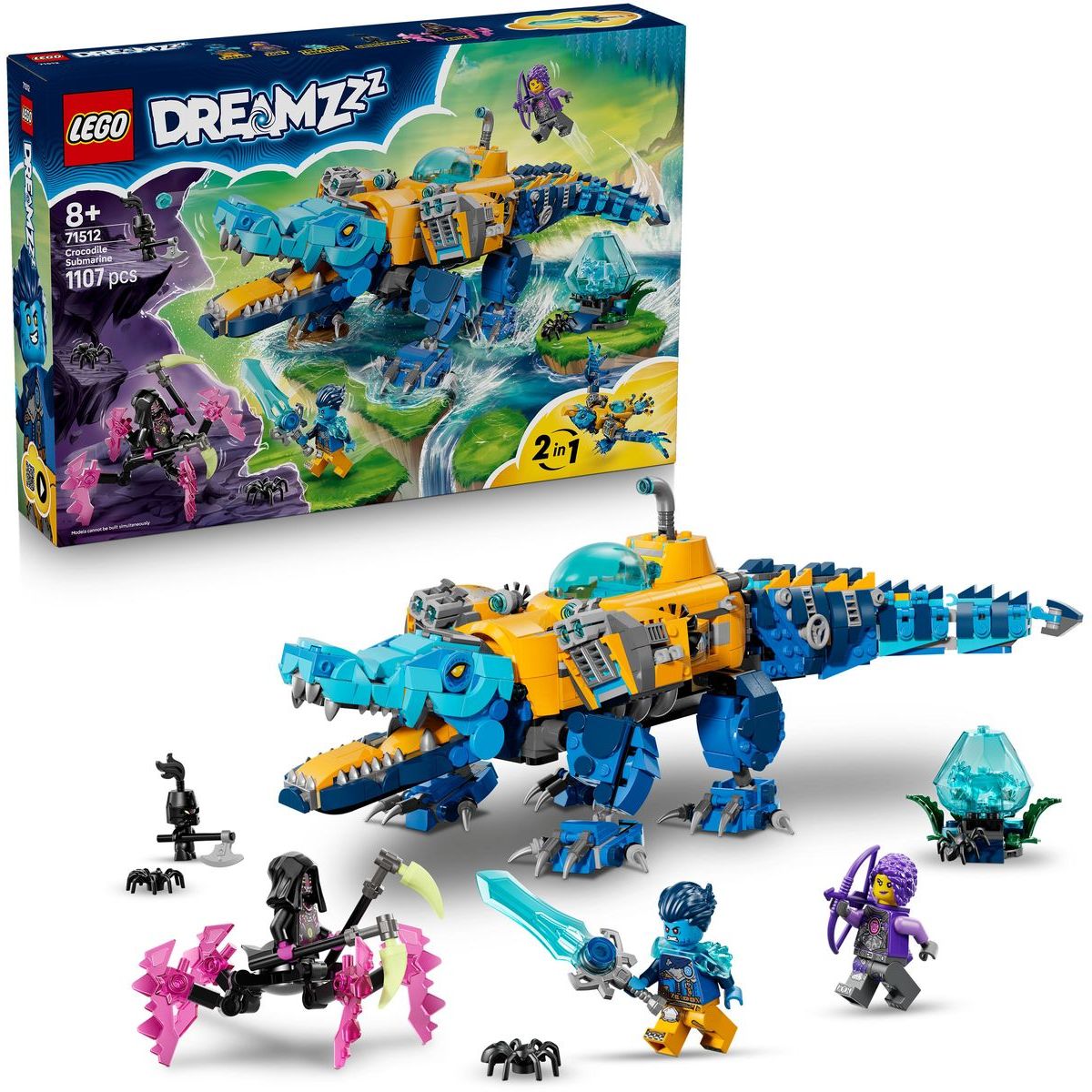 LEGO® 71512 Krokodýlí ponorka