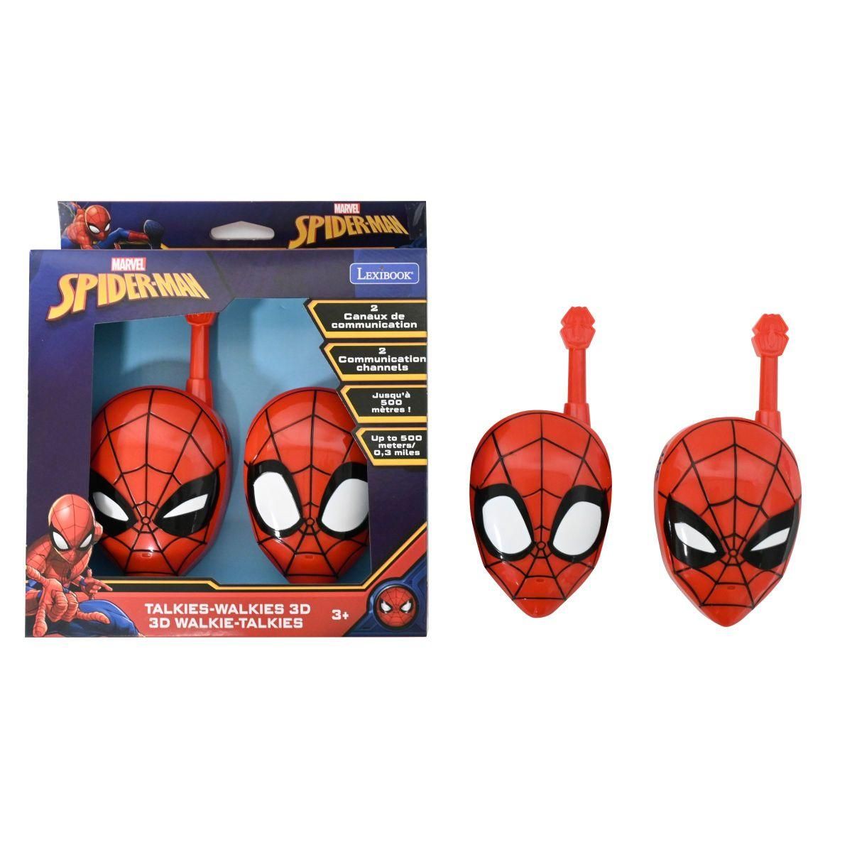 Lexibook 3D vysílačky Spiderman s dosahem 500 m