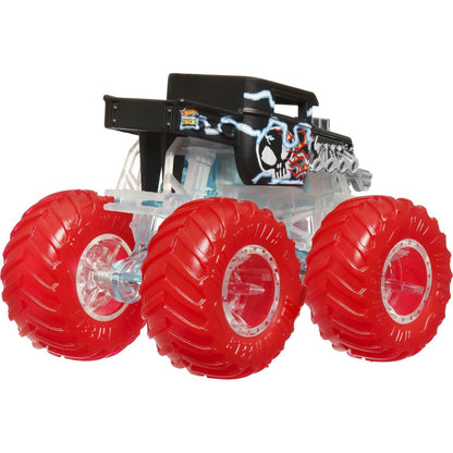Hot Wheels Monster Trucks Power Smashers truck červená kola