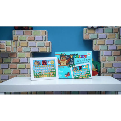 Teddies Naučný tablet Moudré Sovy dvojjazyčný