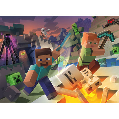 Ravensburger Puzzle Minecraft Monstra 100 XXL dílků