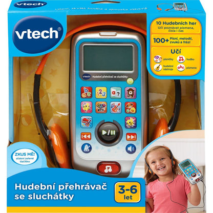 Vtech Hudební přehrávač se sluchátky CZ