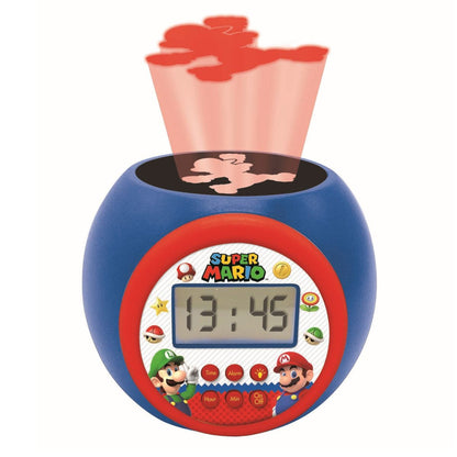 Lexibook Budík Super Mario se stropním projektorem