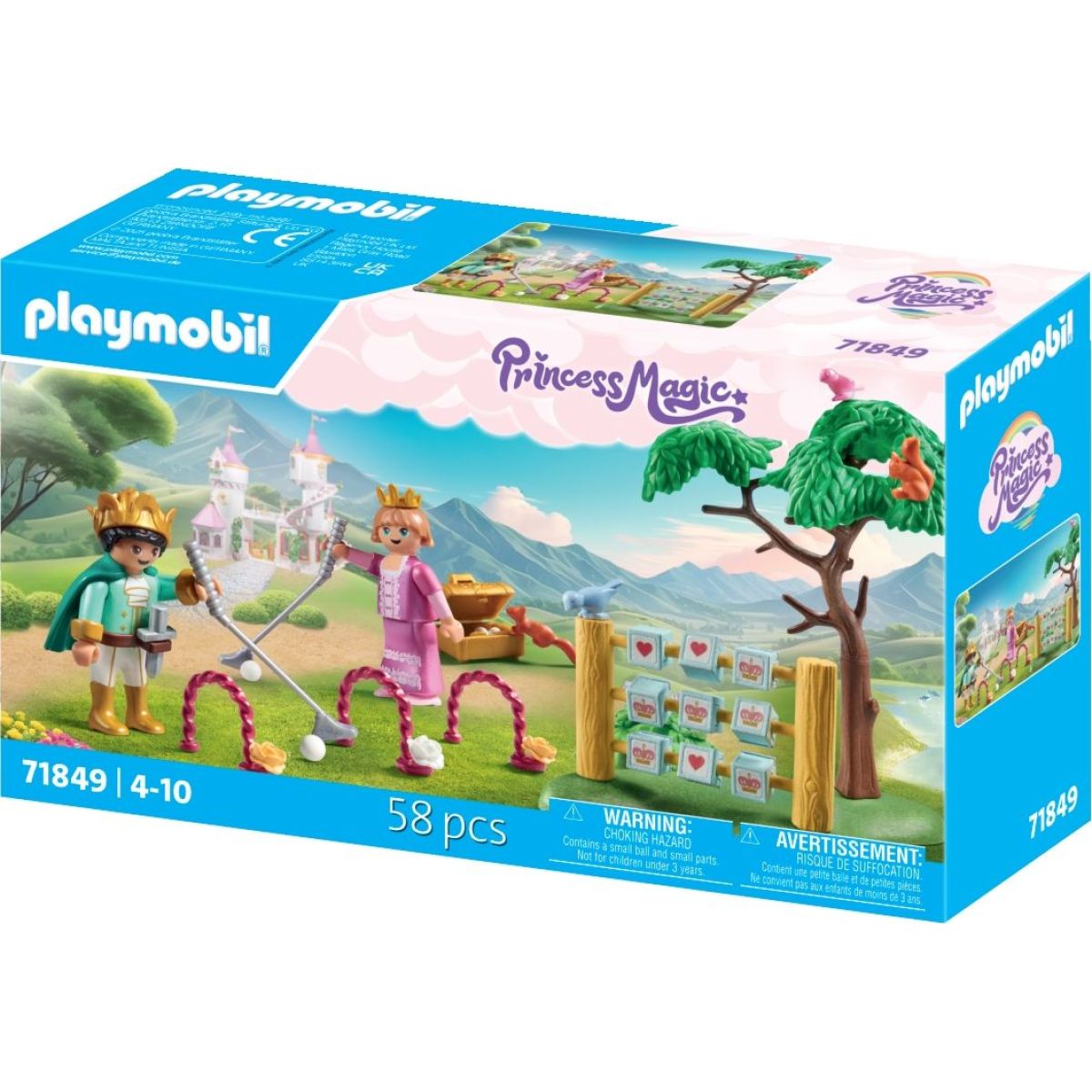Královské děti na hřišti