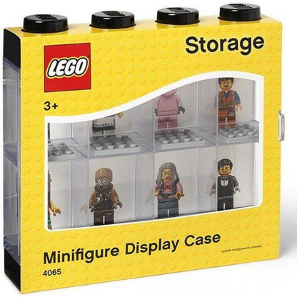 LEGO® sběratelská skříňka na 8 minifigurek - černá