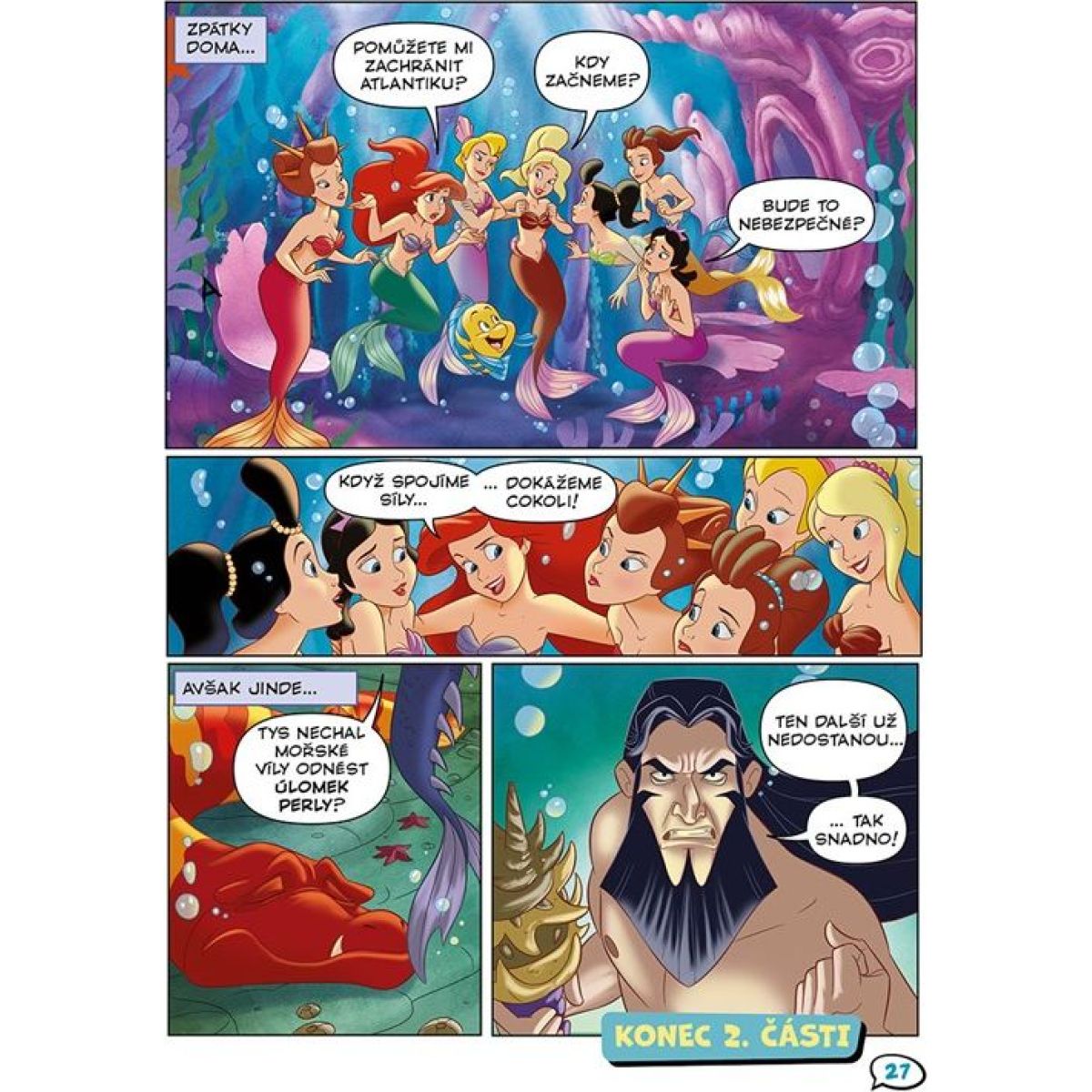Disney - Ariel: Kouzlo svítící perly