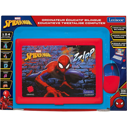 Lexibook Česko-anglický vzdělávací notebook Spider-Man