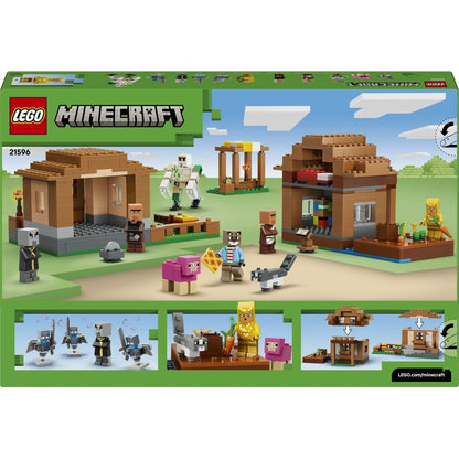 LEGO® Minecraft® 21596 Útok Mága na vesnici