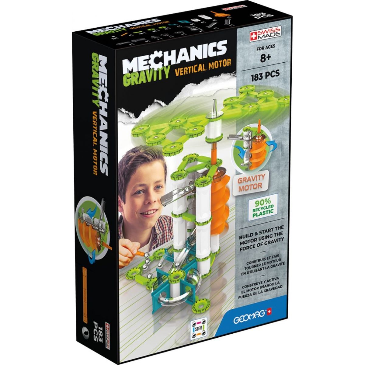 Geomag Mechanics Gravity 183 dílků