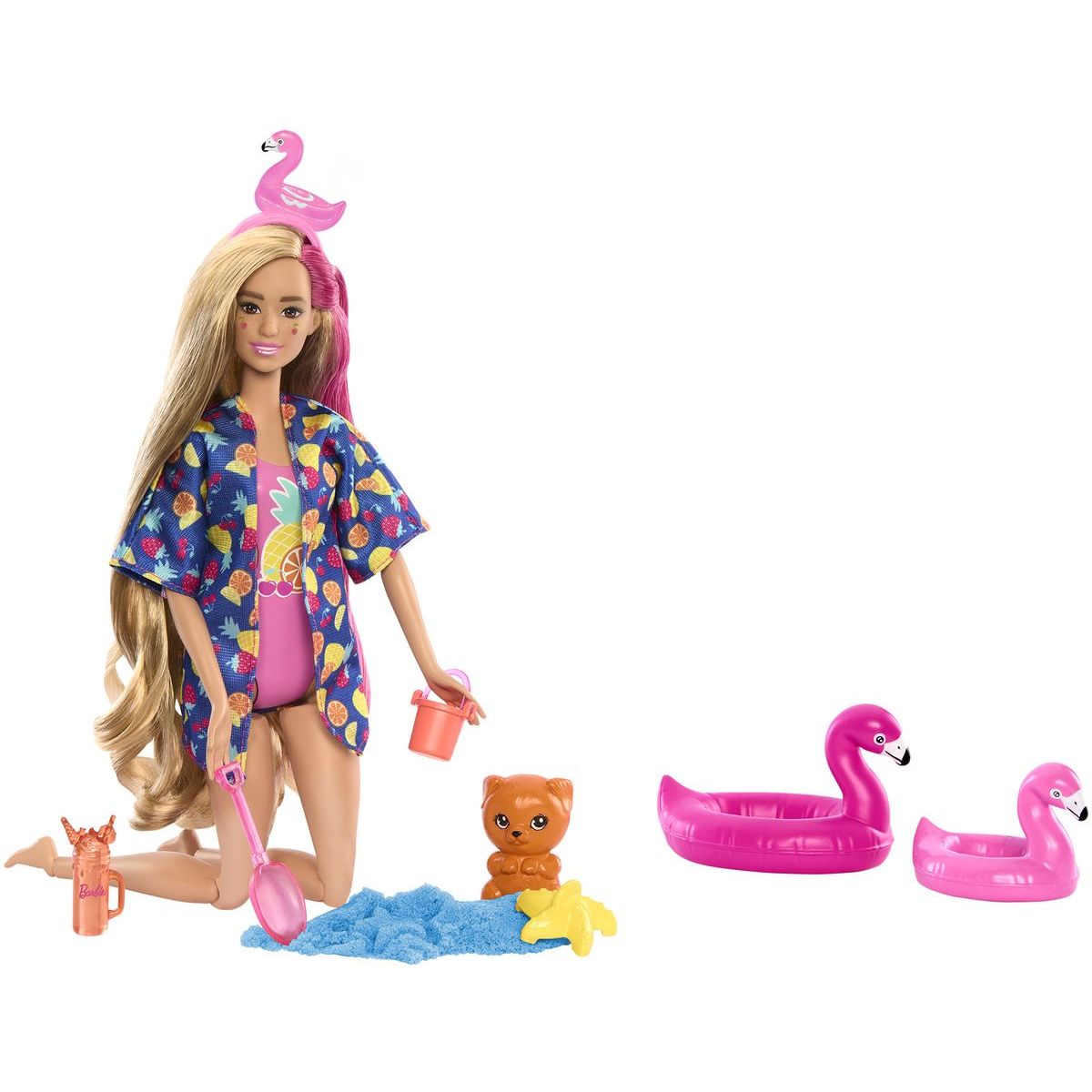 Mattel Barbie pop reveal Barbie deluxe šťavnaté ovoce - tropické smoothie