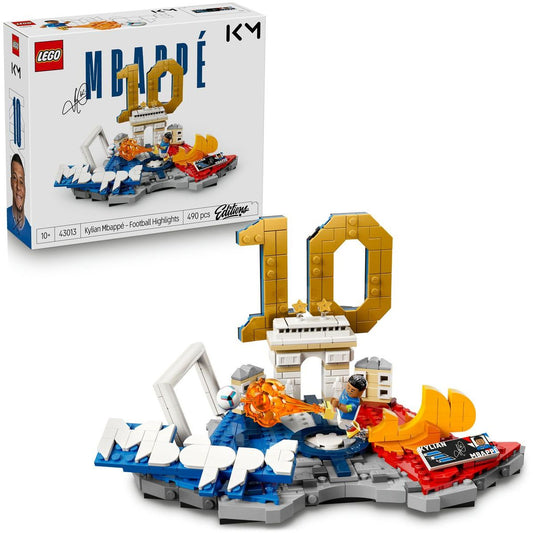 LEGO® Editions 43013 Kylian Mbappé - Hvězdné momenty fotbalu