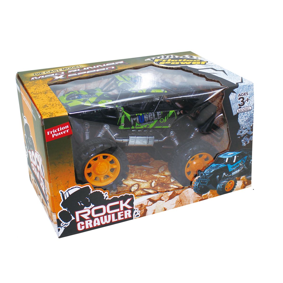Alltoys Auto Rock zelené