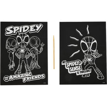 Vyškrabávací obrázky Spidy
