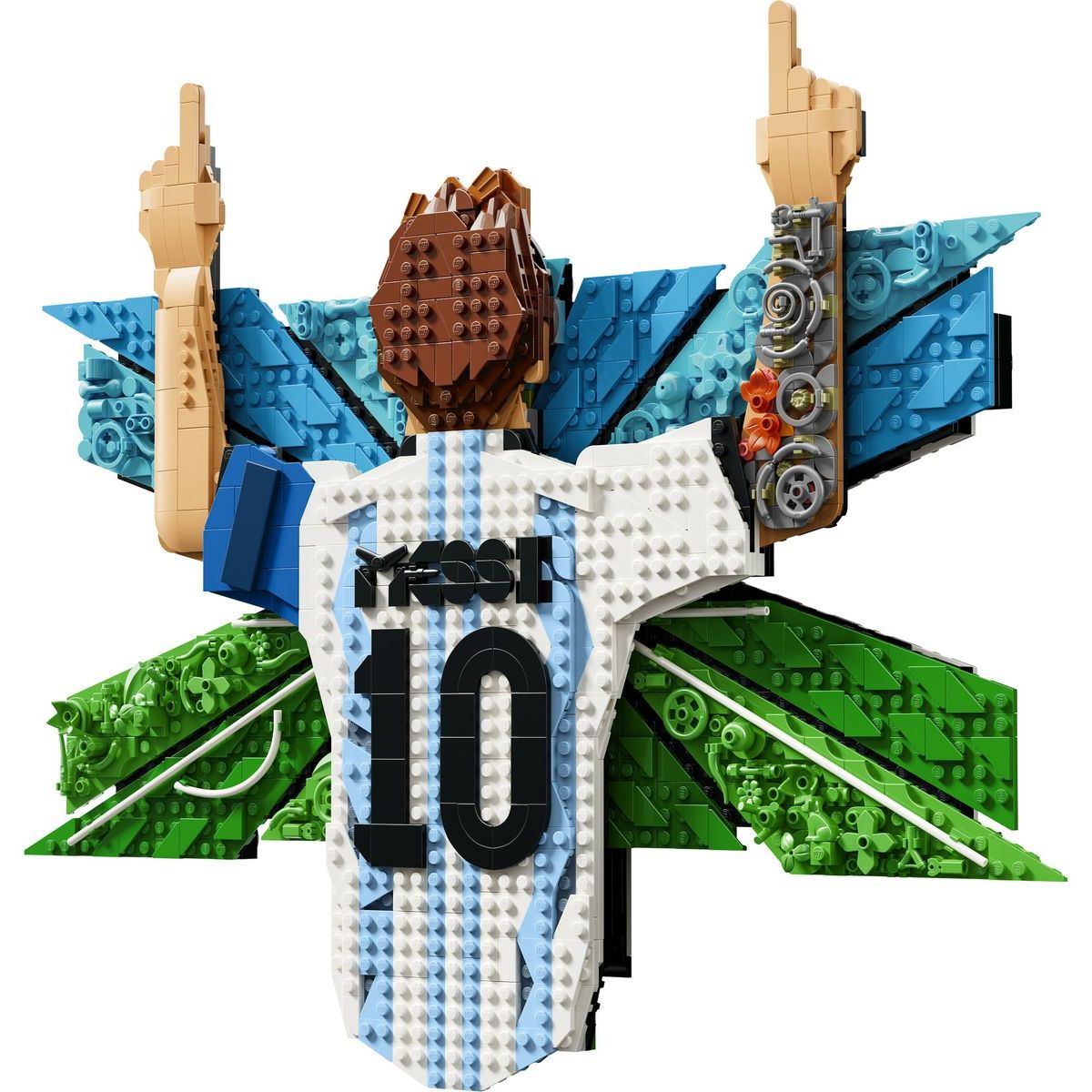 LEGO® Editions 43018 Lionel Messi - Okamžik vítězství